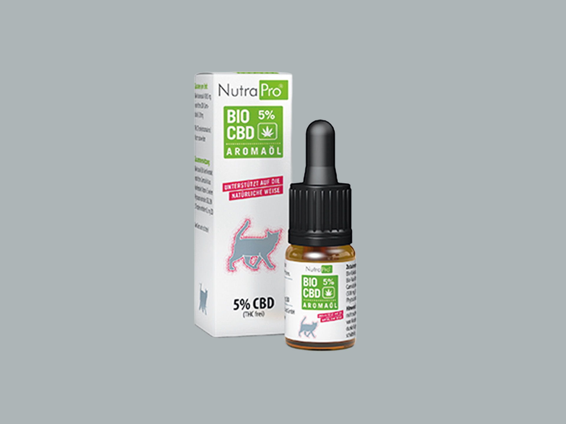 Bio CBD-Öl 5% für Katzen