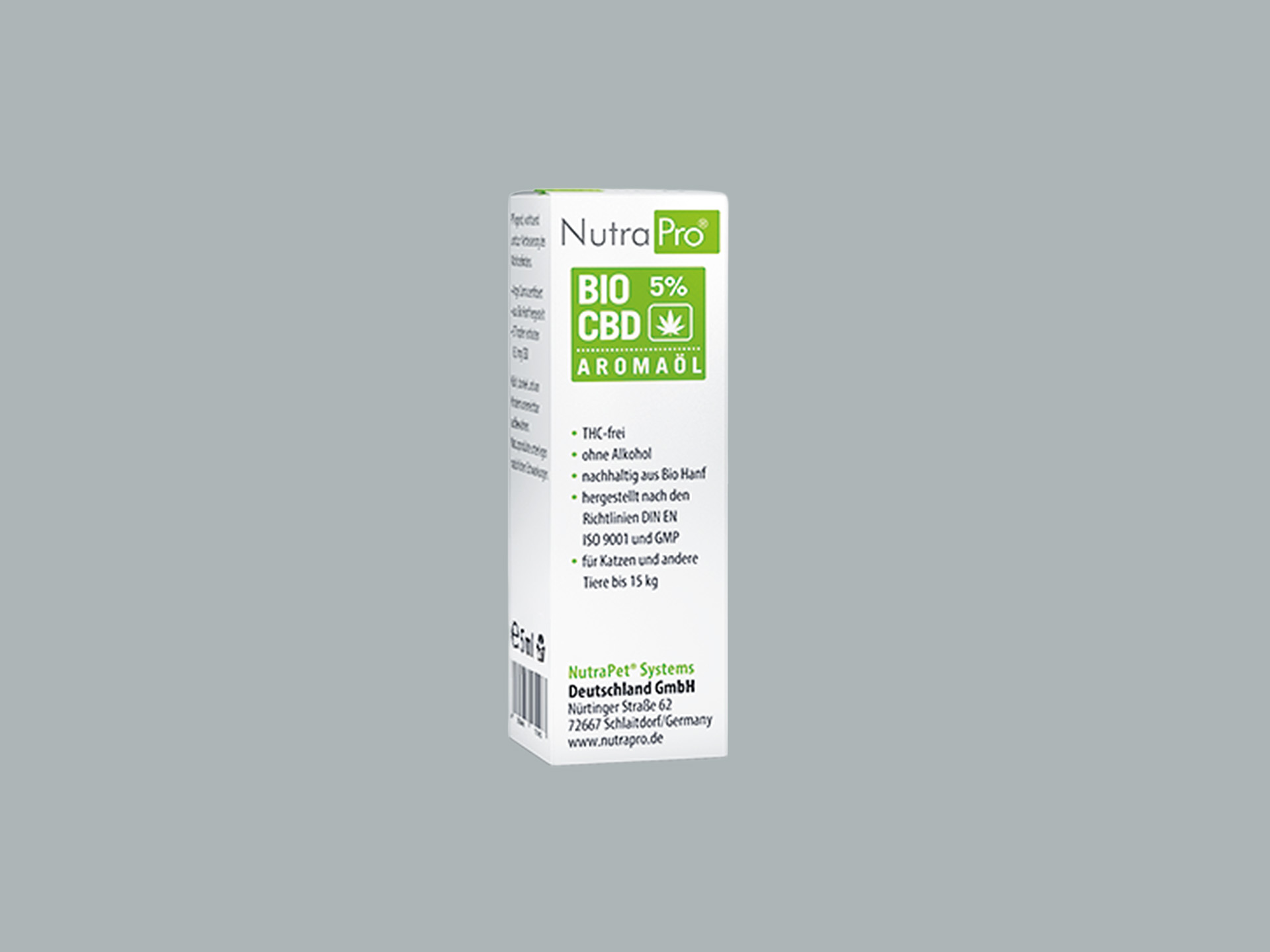 Bio CBD-Öl 5% für Katzen